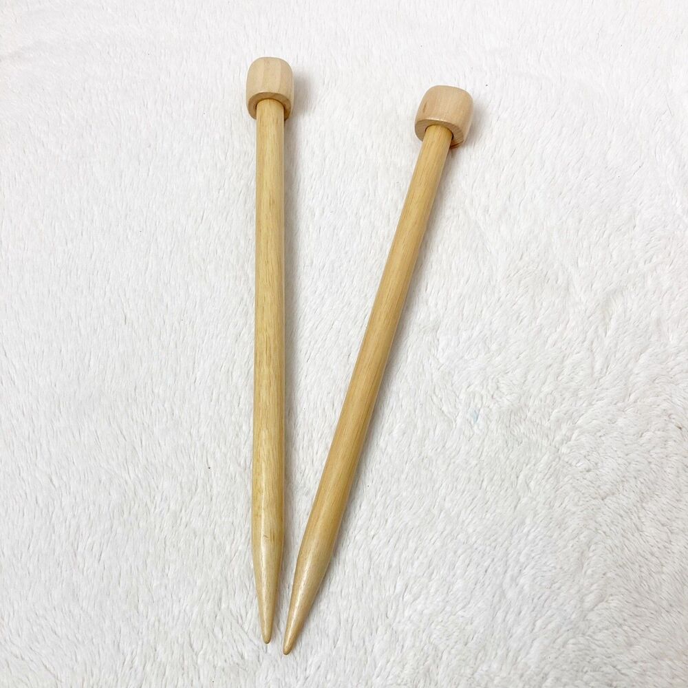 Clover Takumi Bamboo Single Point Knitting Needles 10"-US 17/12.75mm